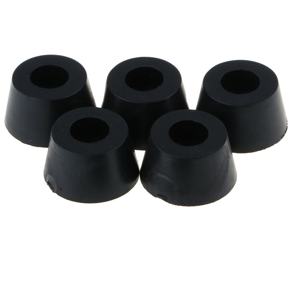5 Pieces 12x21mm Cabinet Amplifier Speaker Isolation Rubber Feet Pads Base