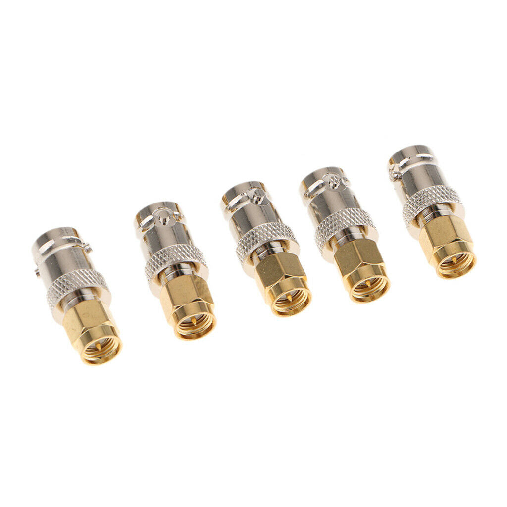 5pieces sma male to bnc female sma to bnc-jk rf