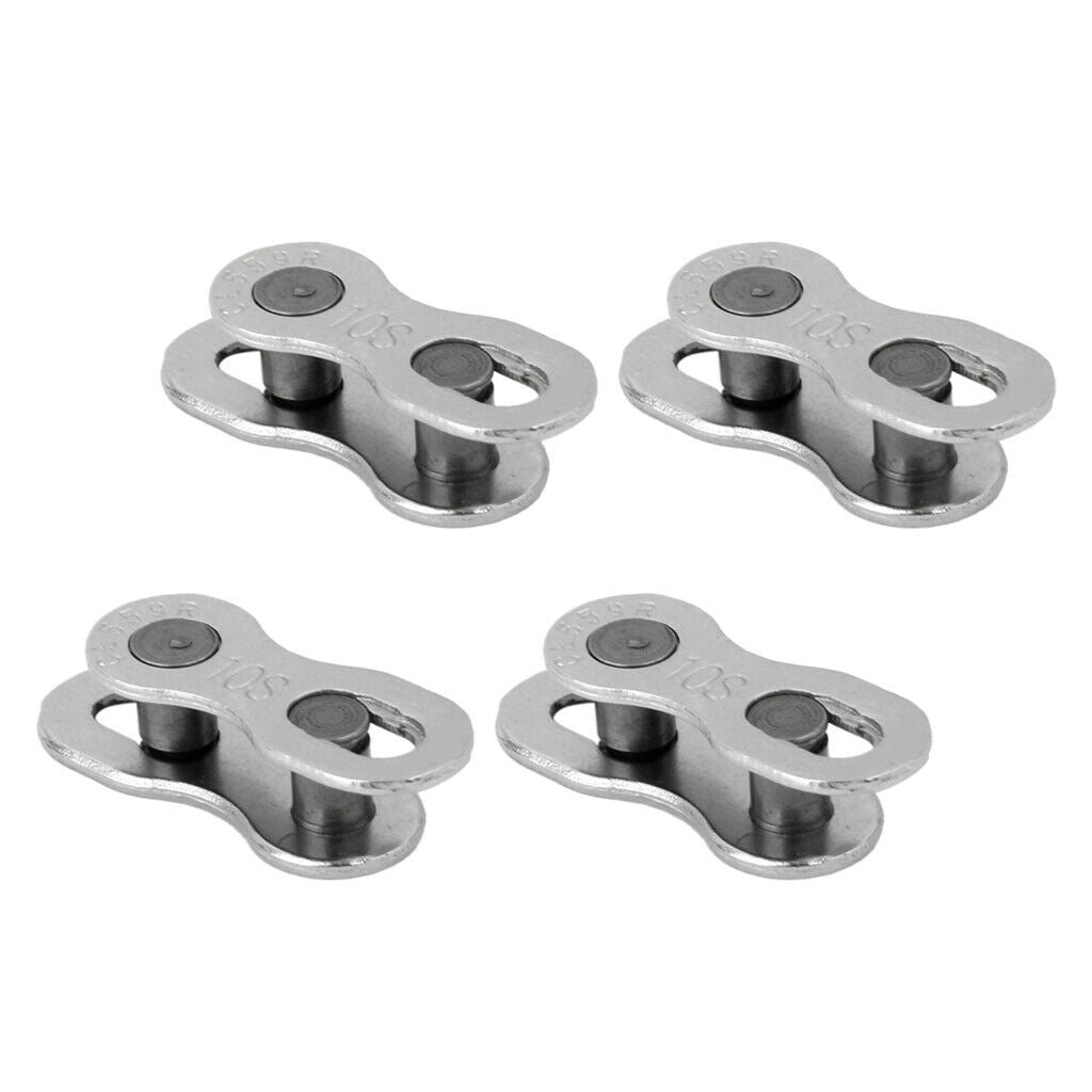8x Missing Link Bike Reusable 10 Speed Steel Quick Link Coupling Chain Magic