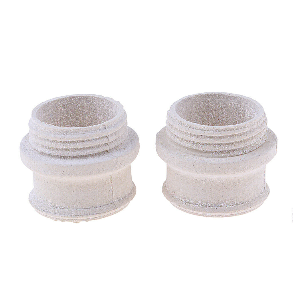 6 Pieces Kerosene Lantern Nozzle Head Outdoor Camping Gas Component White