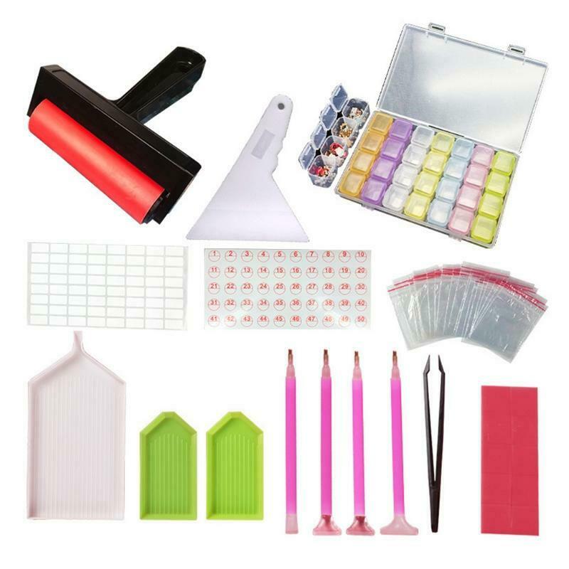 Plastic Drawing Diamond Supplies Art Practice Early Educational Tool
