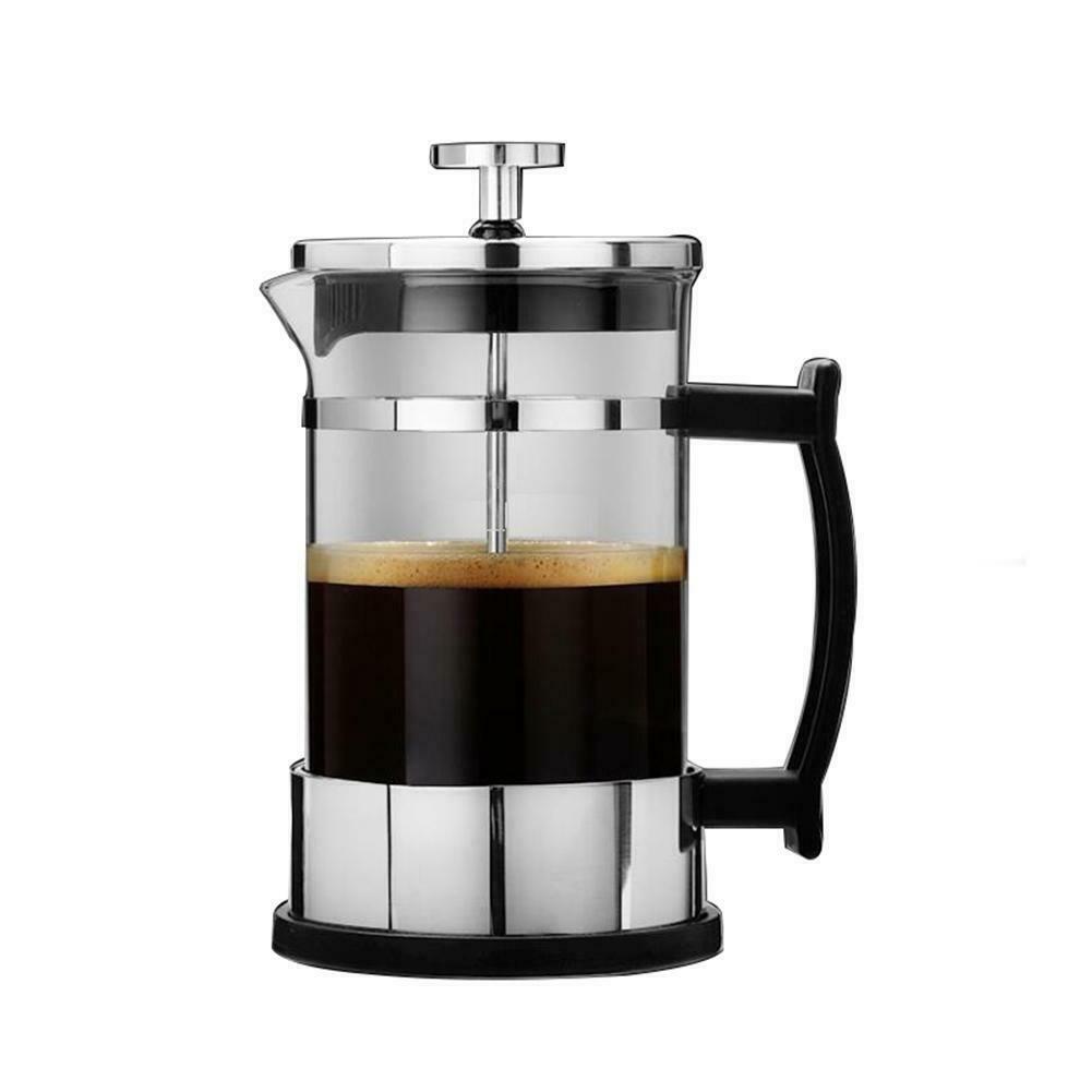 Stainless Steel 304 Pressure Pot Coffee Maker Household Teapot Tea Brewer  @