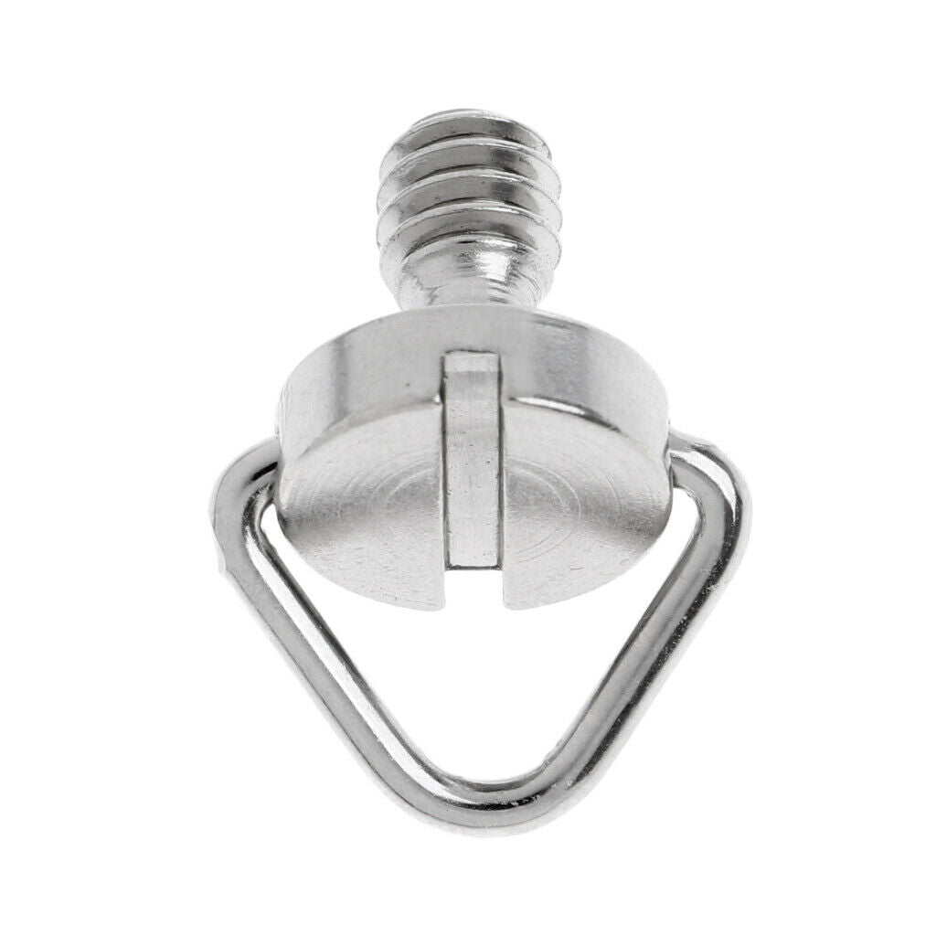 3Pcs Stainless Camera Screw Adaptor Scuba Diving Photography Base Tray 1/4