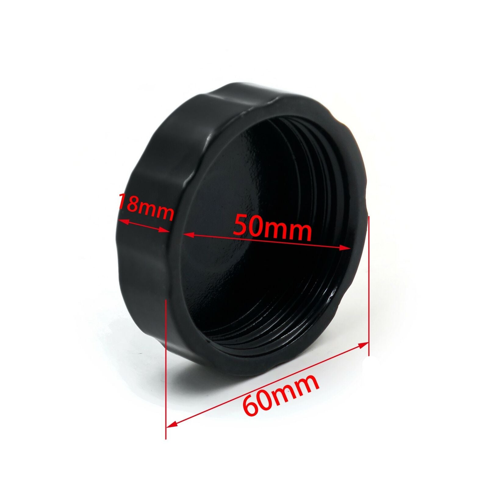 Billet Brake Oil Fluid Reservoir Cap For Yamaha Yzf R6 R6S R1 Black