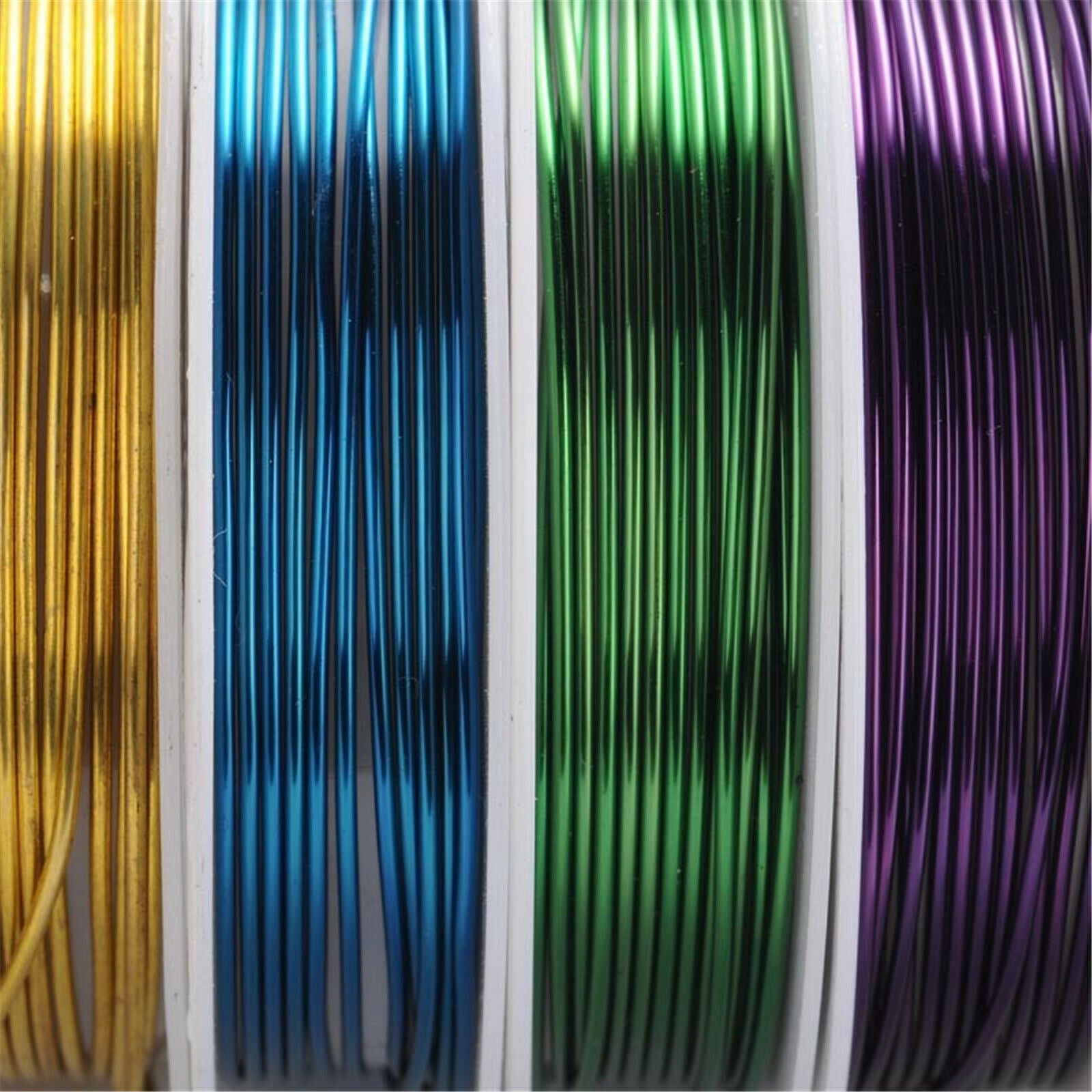 10 Rolls 0.45mm Steel Wire Beading Cord String Jewelry DIY Findings 10M/Roll