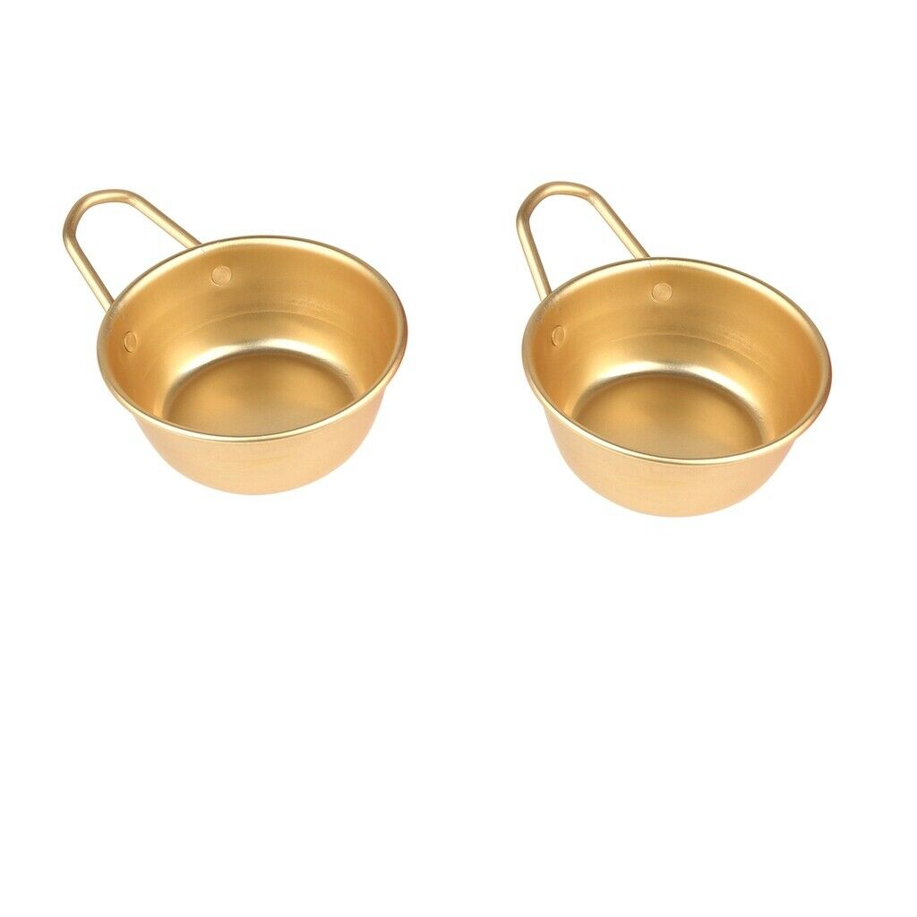 2Pcs Korean Rice Wine Cup Bowl for Makgeolli Dongdongju Food bowl camp
