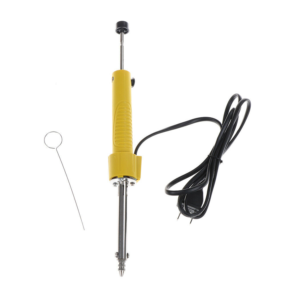 30W 220v electric vacuum solder sucker desoldering pump iron gunDD