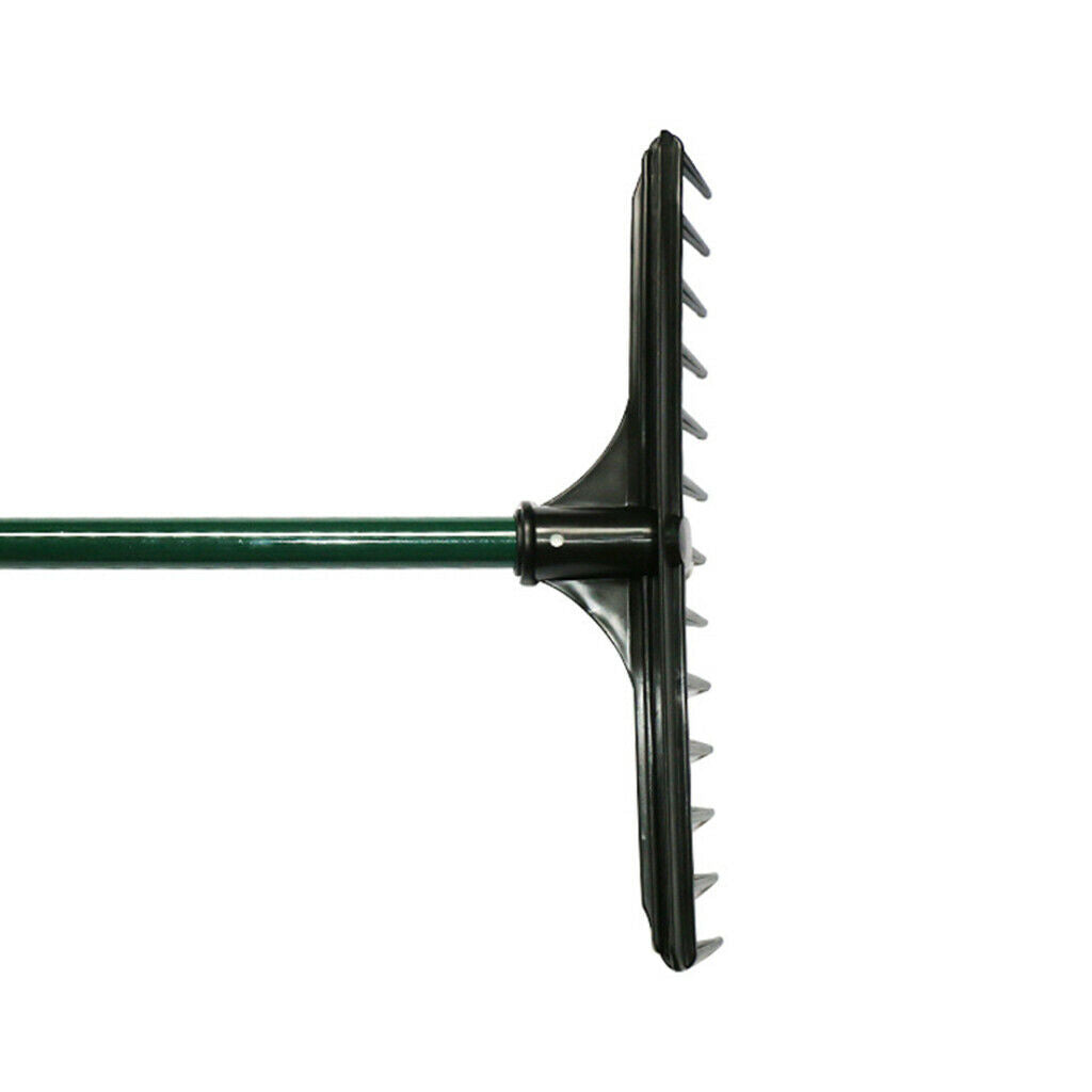 2x Sand Bunker Rake Golf Leaves Rake Head Club Rest Tools Leaf Head Kits