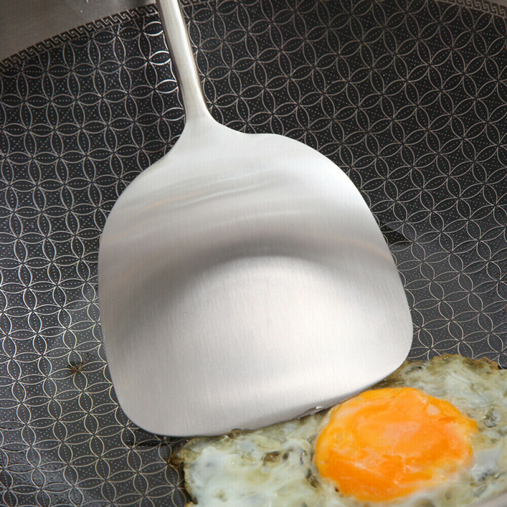 Stainless Steel Wok Spatula Utensil Cooking Shovel Scoop Ladle for Cooking