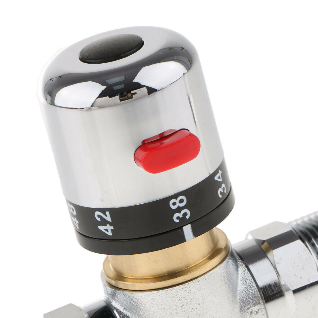 3-way Thermostatic Mixing Valve Solar Water Heater Mixer Valve DN20 G3/4