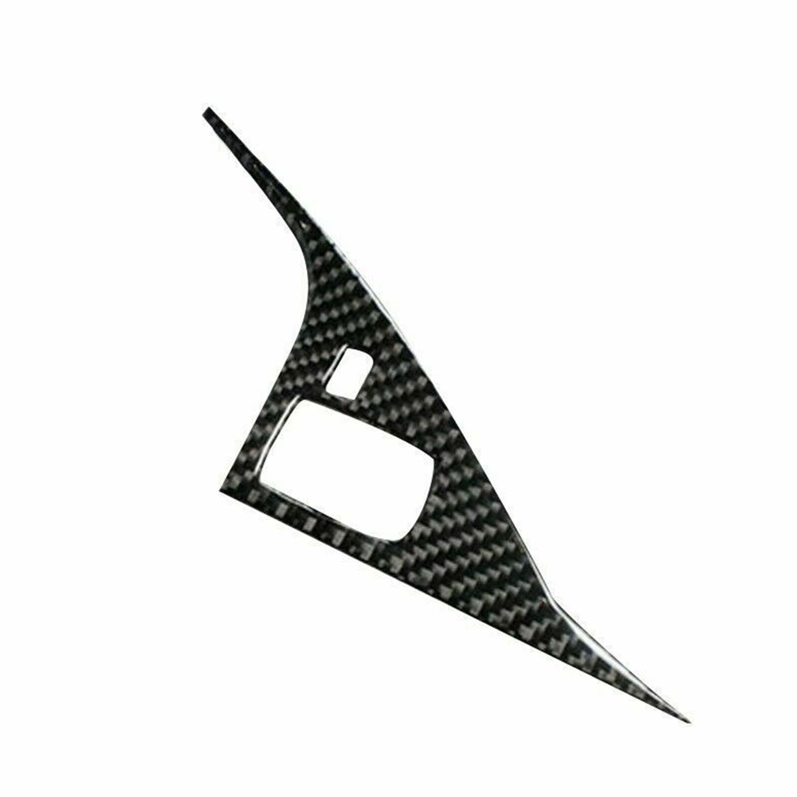 Carbon Fiber Interior Gear Shift Drive Panel Cover For Infiniti Q50 Q60 2014-19
