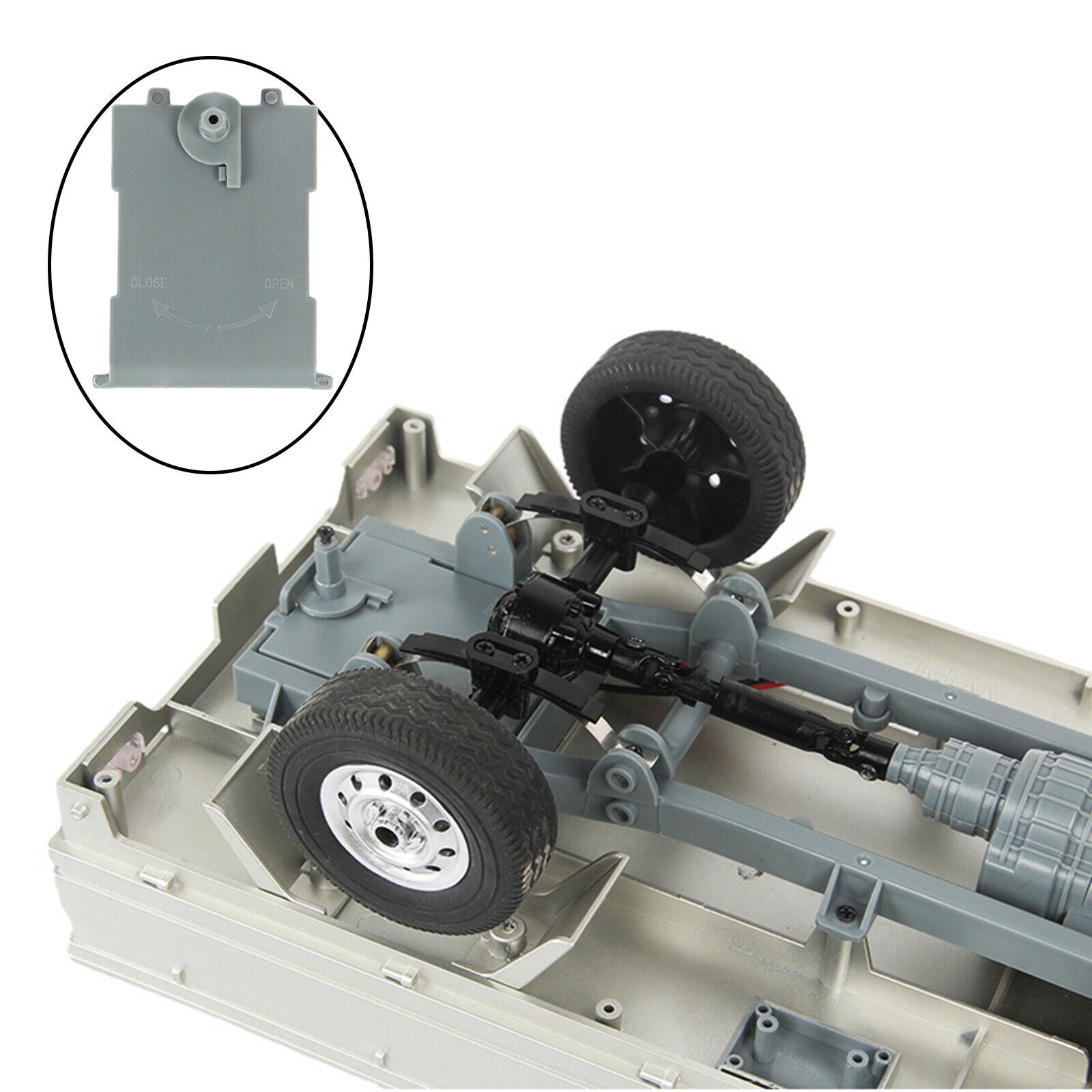 1pc RC Car Battery Cover Holder for WPL D12 1/10 RC Crawler Car Truck Accs