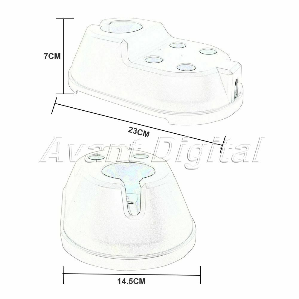 Massage Fascia Gun Charger Attachment Fast Charging Battery Heads Standing Base