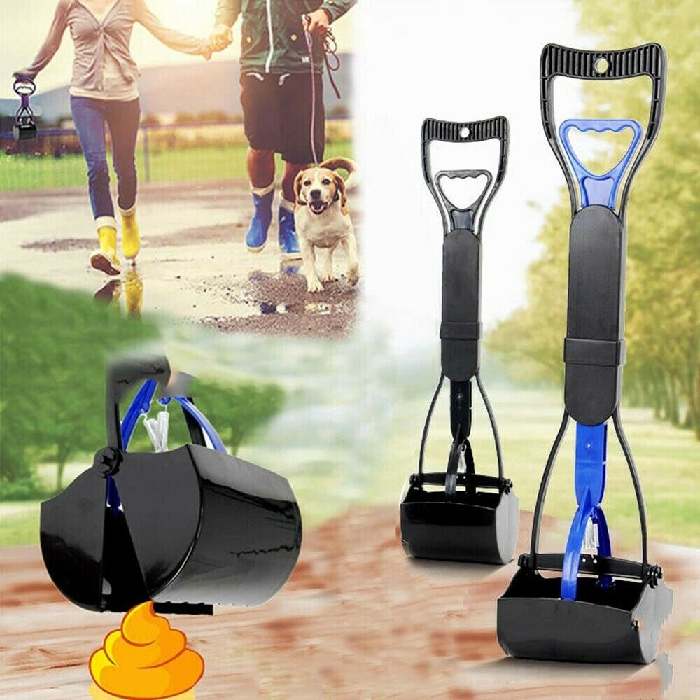 Poop Scoop Grabber Picker Poo Dog Waste Easy Pickup Pooper Scooper Pet Walk USA