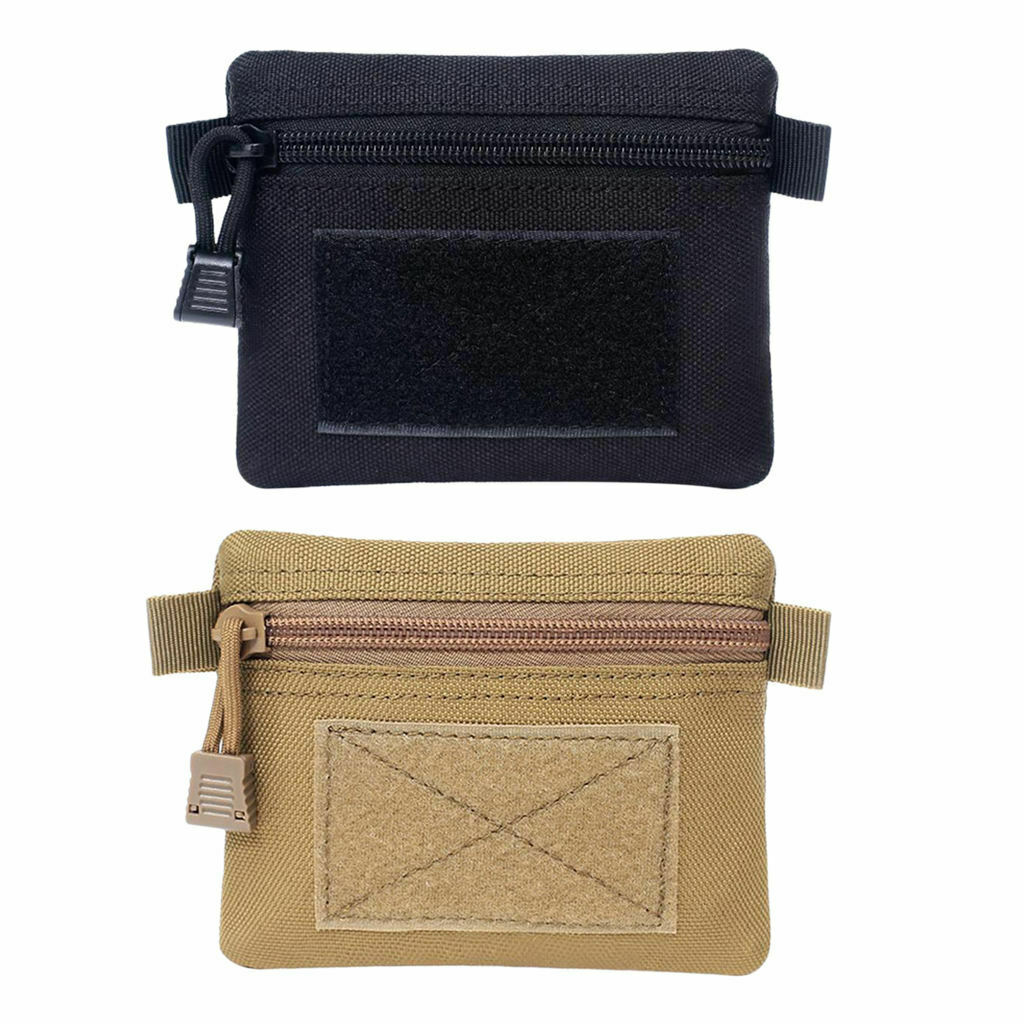 Lots 2 Money Wallet Bag Change Purse Utility Molle Gadget Pouch Money Holder
