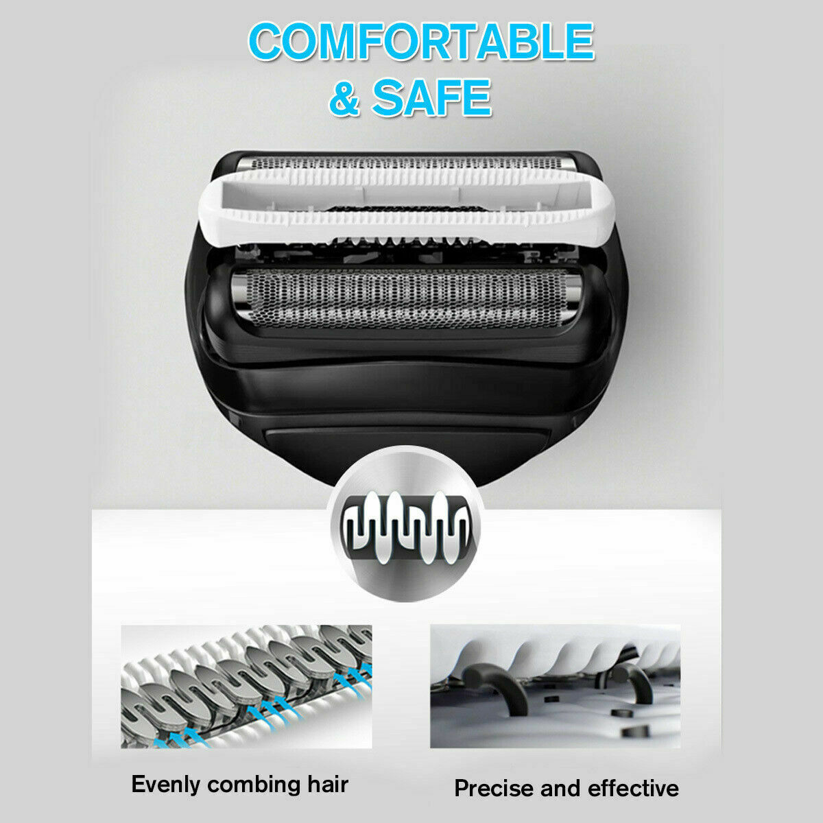 Replacement Shavers Foil Head For Braun 32B 32S 21B Series 3 301S 310S 320S 340S