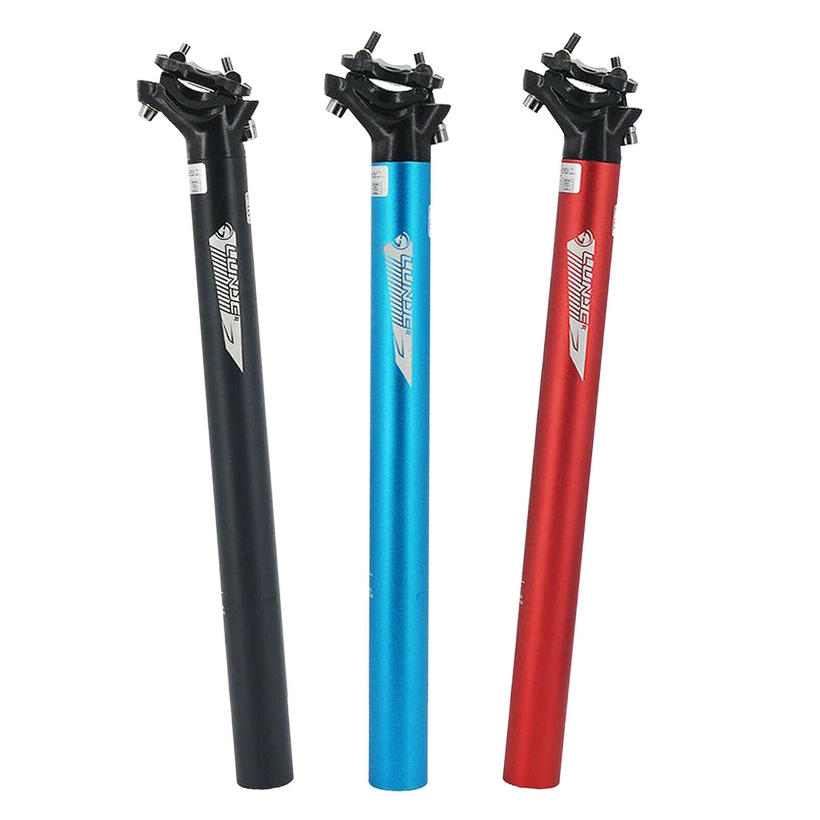Black SEATPOST 27.2 30.9 31.6 ADJUSTABLE for MTB ROAD BIKE Black 27.2 400mm