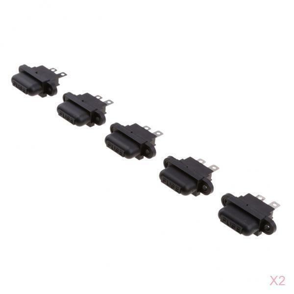 10PCS 32V 30A Auto Blade Standard Fuse Holders For Car Boat Truck w/Cover