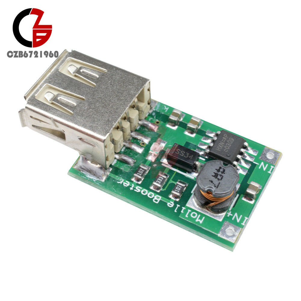 USB Power Supply Module for Mobile DC-DC 2V-5V to 5V 1200MA 1.2A Step up Boost