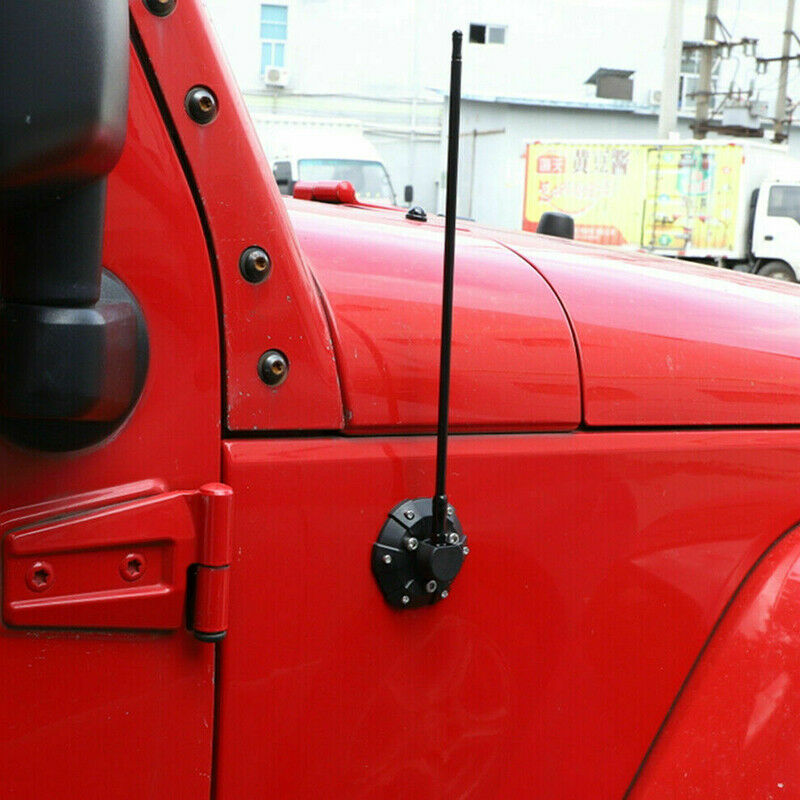 for Jeep Radio Antenna Base Cover for Jeep Wrangler 07+ JK JL JLU Gladiator JT M