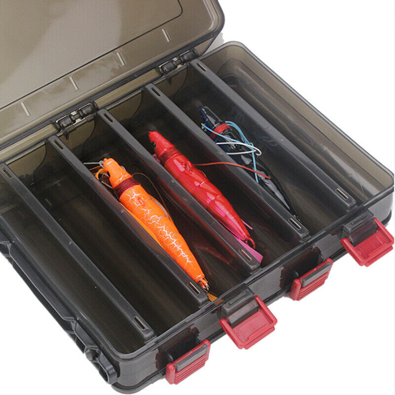 Fishing Lure Box Hooks Spoons Storage Boxes 10 Compartments Box Fishing Tackl Xz