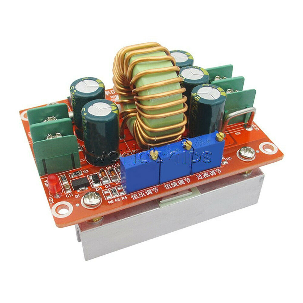DC-DC 150W 12A CV CC Converter 4.5-32V 24V to 12V 19V 1-30V Step Down Power Buck