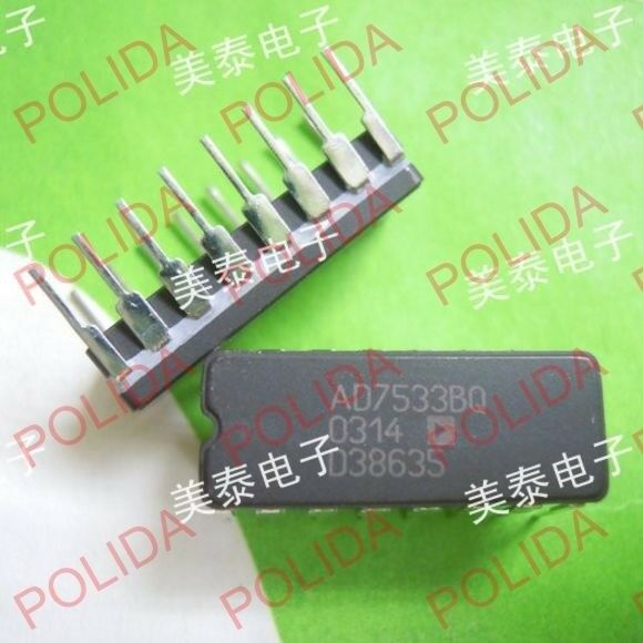 1PCS  MULTIPLYING DAC IC ANALOG DEVICES CDIP-16 AD7533BQ AD7533B AD7533