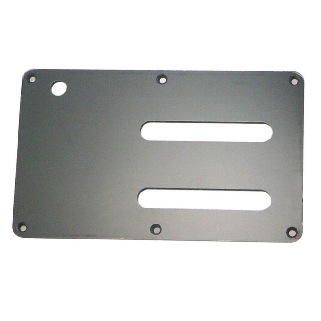 Black Guitar Tremolo Spring Cavity Cover Backplate for E Guitar Parts