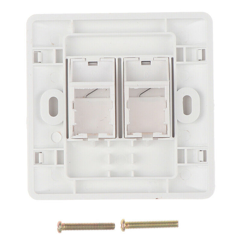 86 Type Computer Socket Panel RJ45 Cable Interface Outlet Wall Sock.l8