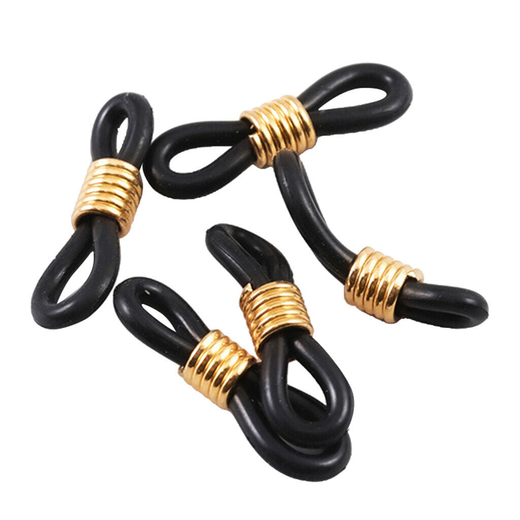 100pcs Sunglasses Glasses Chain Connector Ends Lanyard Reading Holder Strap Cord