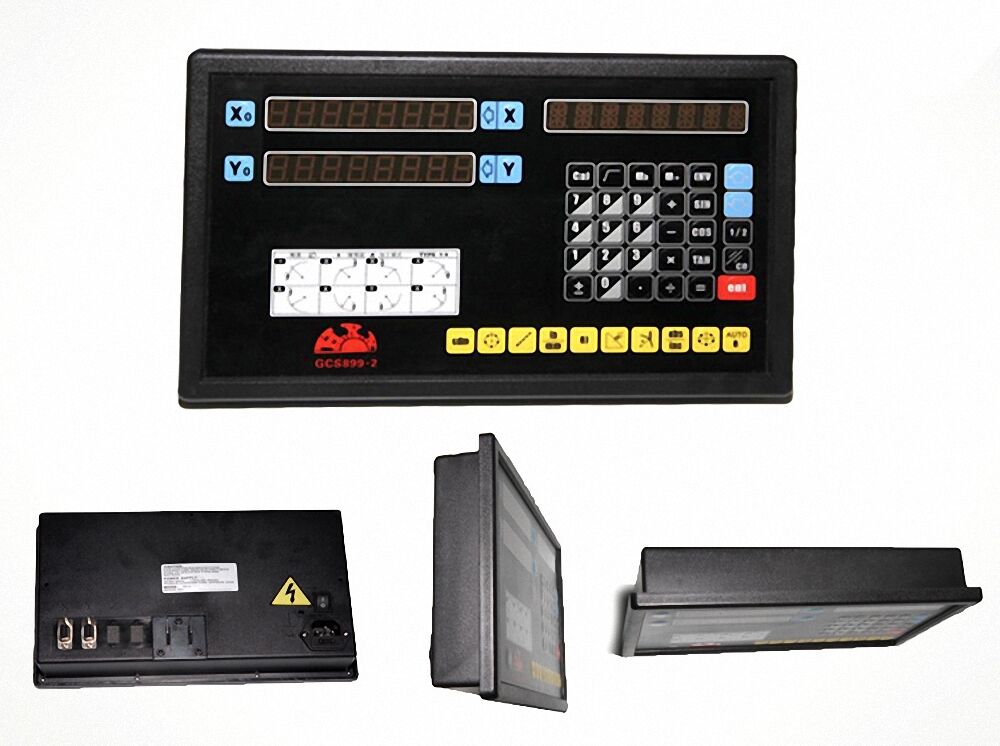 2 AXIS DIGITAL READOUT DRO FOR MILLING LATHE MACHINE WITH PROCISION LINEAR SCALE