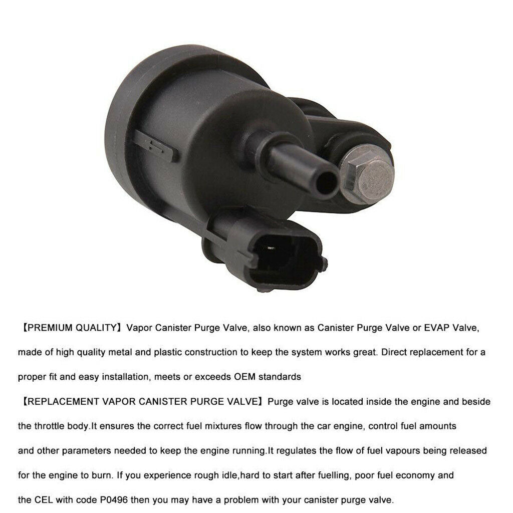 Vapor Canister Purge Valve EVAP Fits for Cadillac GMC GM 911-082 CP702