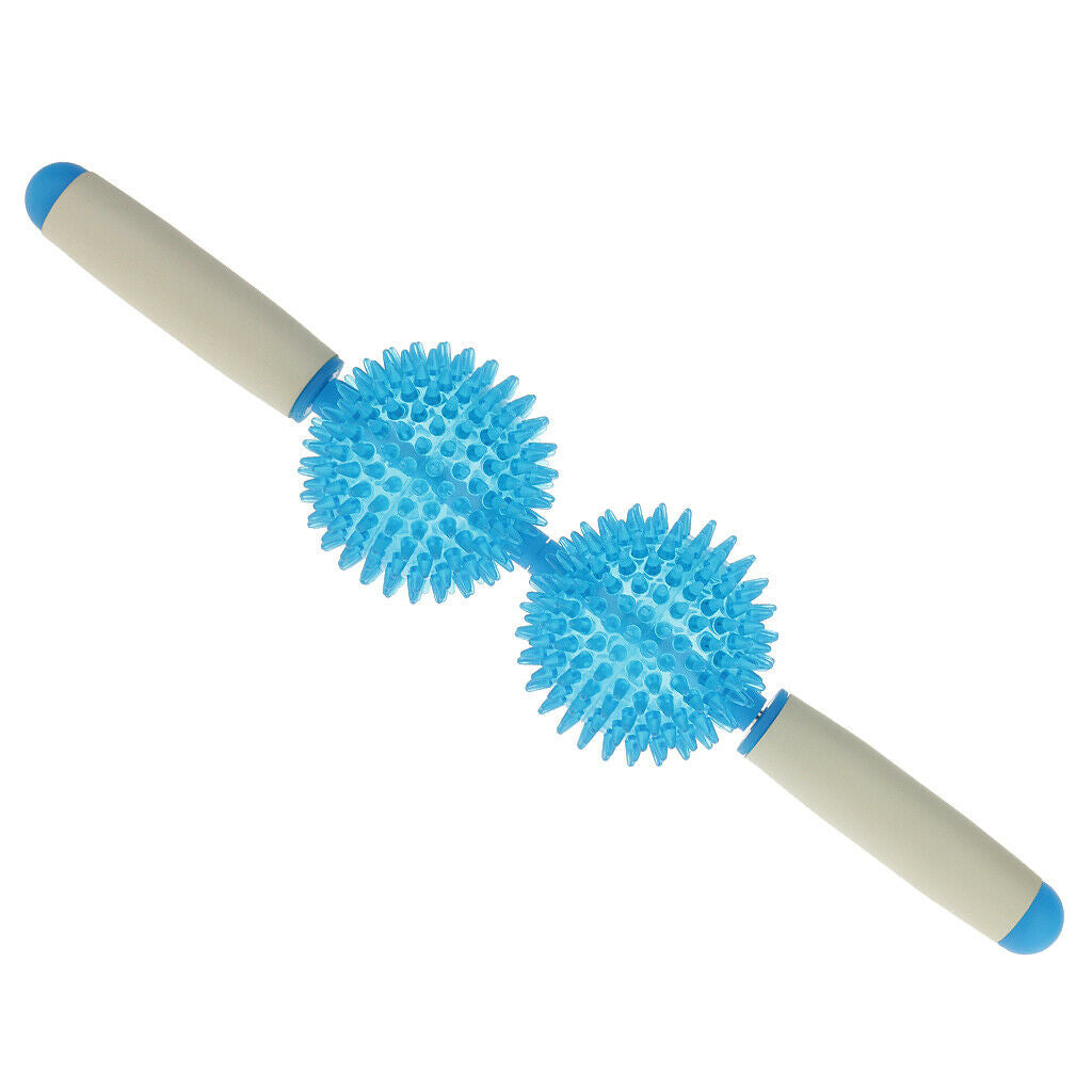 Spiky Ball Trigger Point Muscle Therapy Massage Stick Roller Pain Relieve