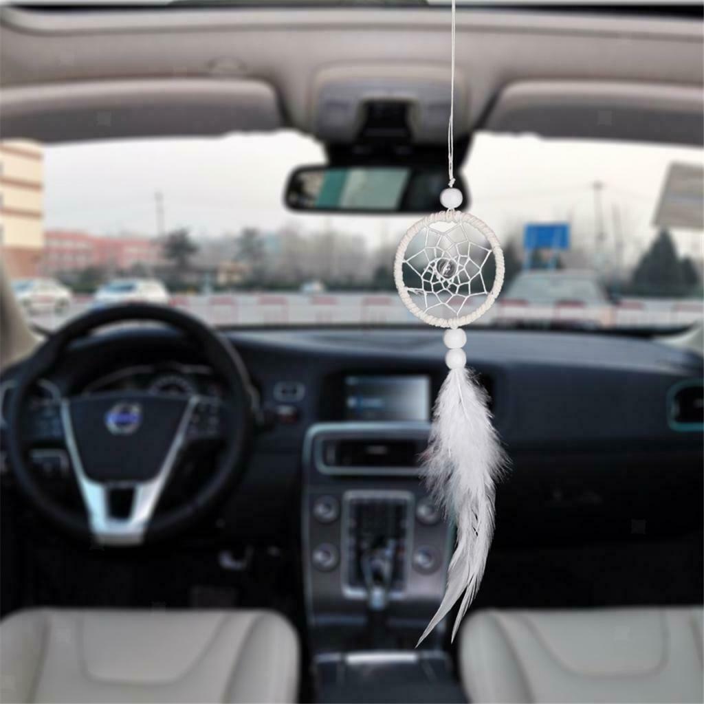 Crafts Dream Catcher Wind Chimes Handmade Dreamcatcher Net Hanging Car Decor