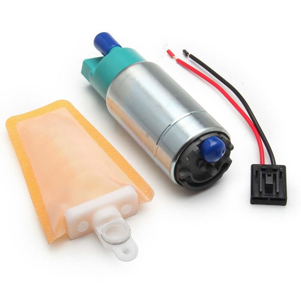 New Replacement Car Electric Fuel Pump & Strainer Install Kits 02 E8213 300LPH