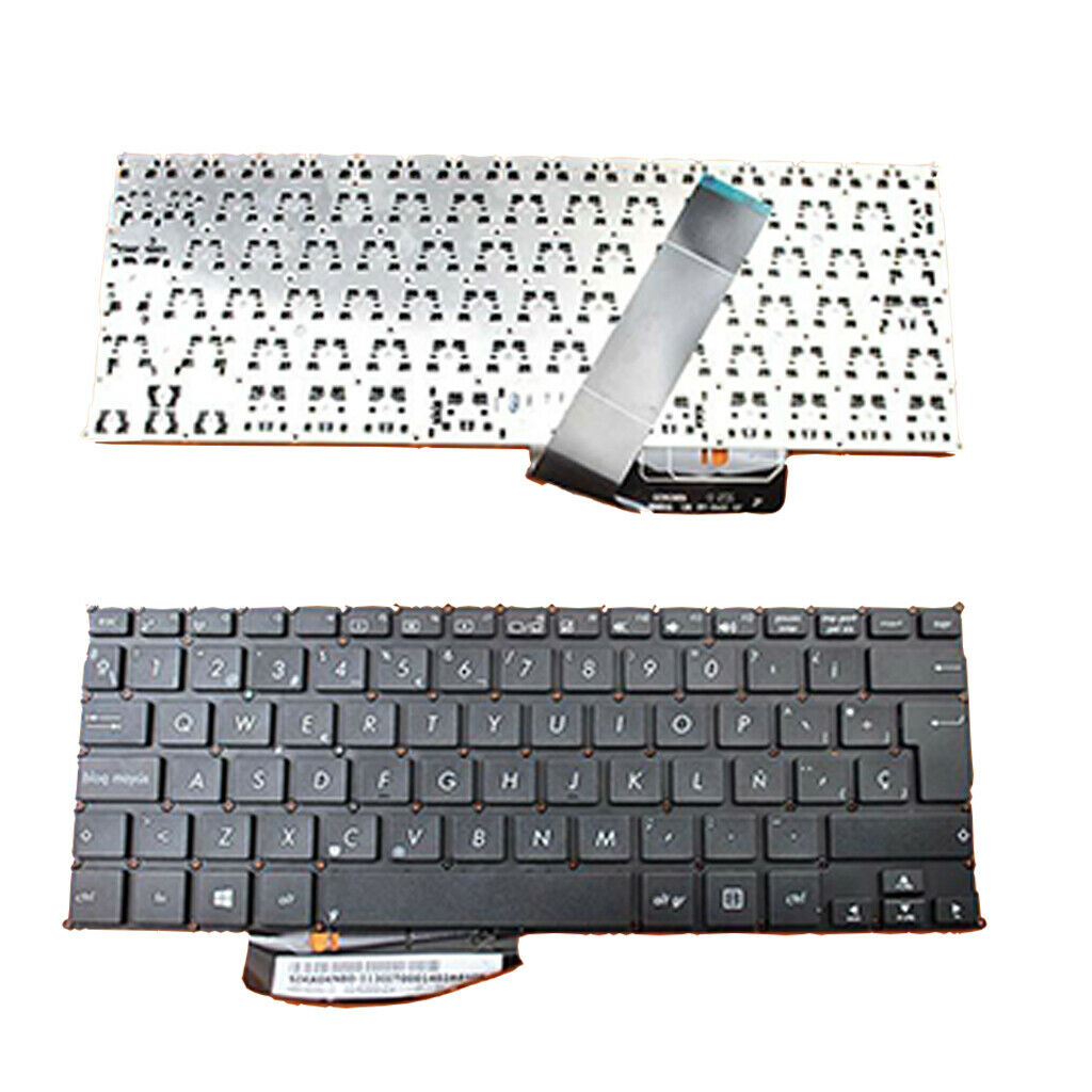 Spanish Layout Laptop Plastic Keyboard Replacement for ASUS F200 F200CA