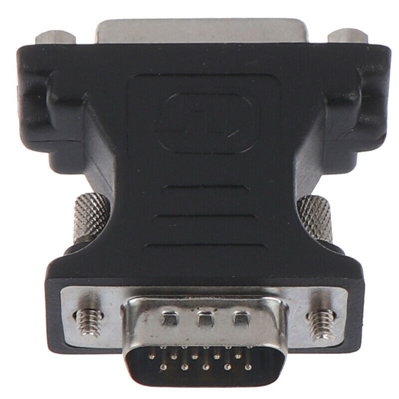 24+5Pin DVI Female to 15Pin VGA Male Cable Extender Adapter  For HDTV  a_JCDD