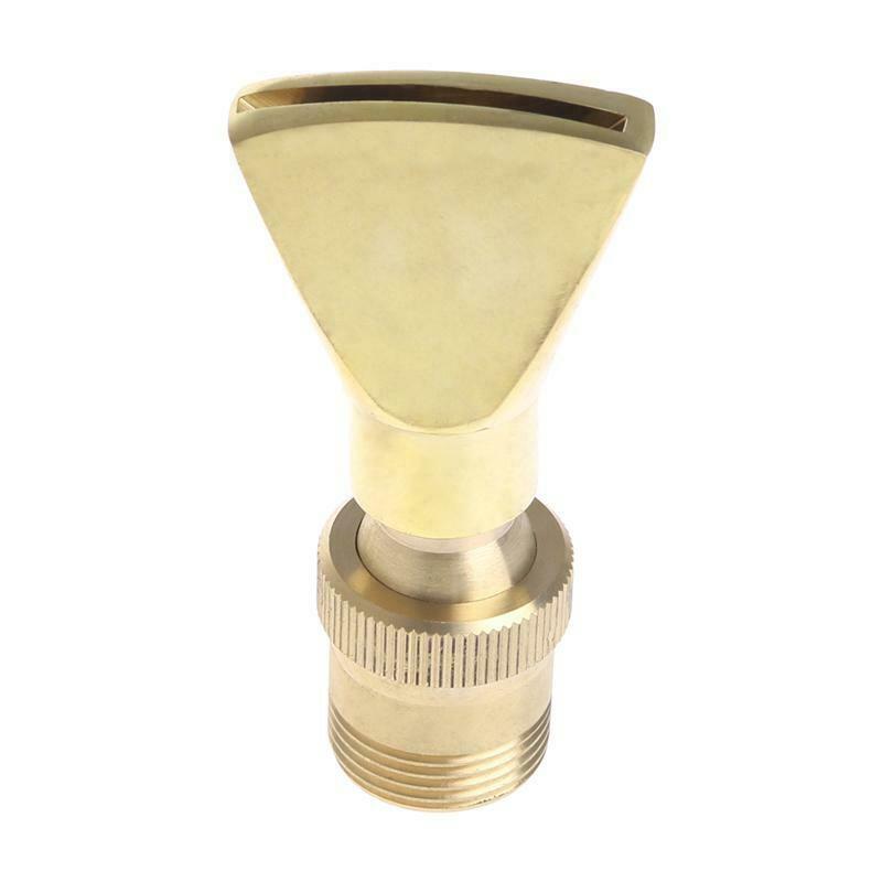 1/2" DN15 3/4" DN20 Fan Shape Spring Fountain Pond Nozzle Sprinkler Spray Head