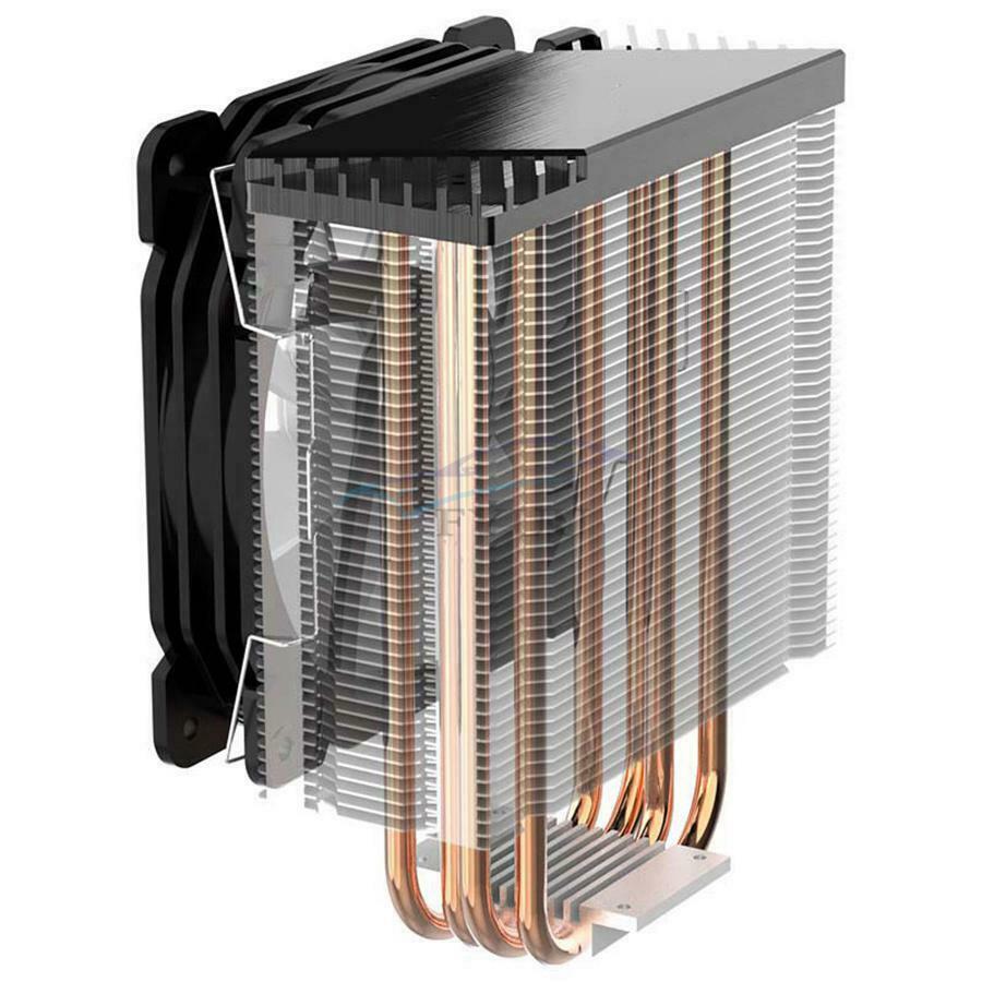 1 × 12V General Intelligent Temperature Control Hydraulic Bearing CPU Air Cooler