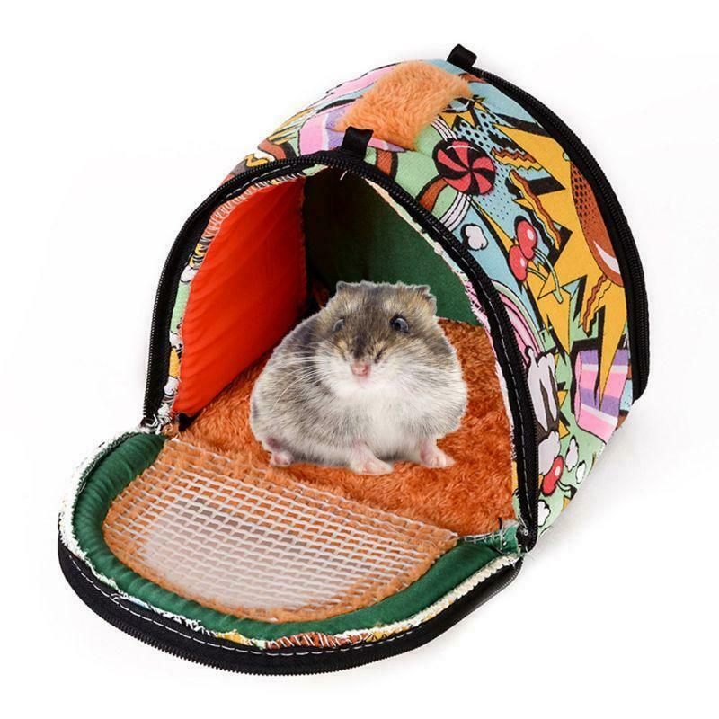Portable Small Pet Travel Bag Hamster Carrier Breathable Outdoor Hedgehog Bag