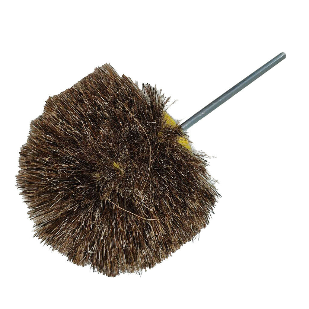 Ball Style Wire Drill Brush  Horsehair