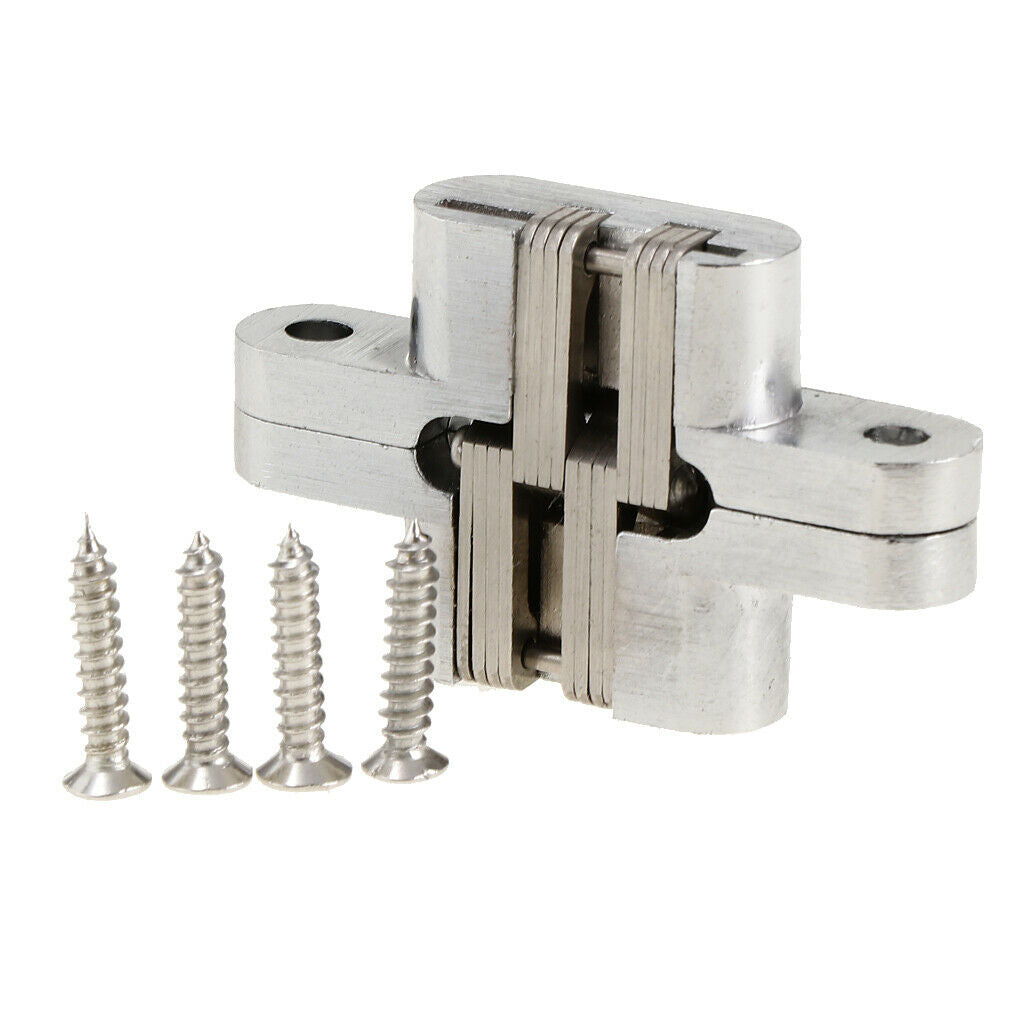 Heavy Duty Cross Hinges Invisible Folding Door Furniture Hinges 10kg Bearing