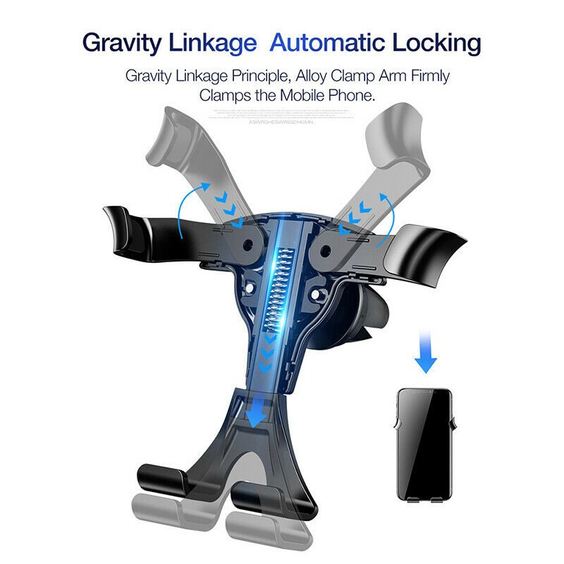 Universal Gravity Car Phone Holder Stand For Mobile Phone In Car Air Vent.l8
