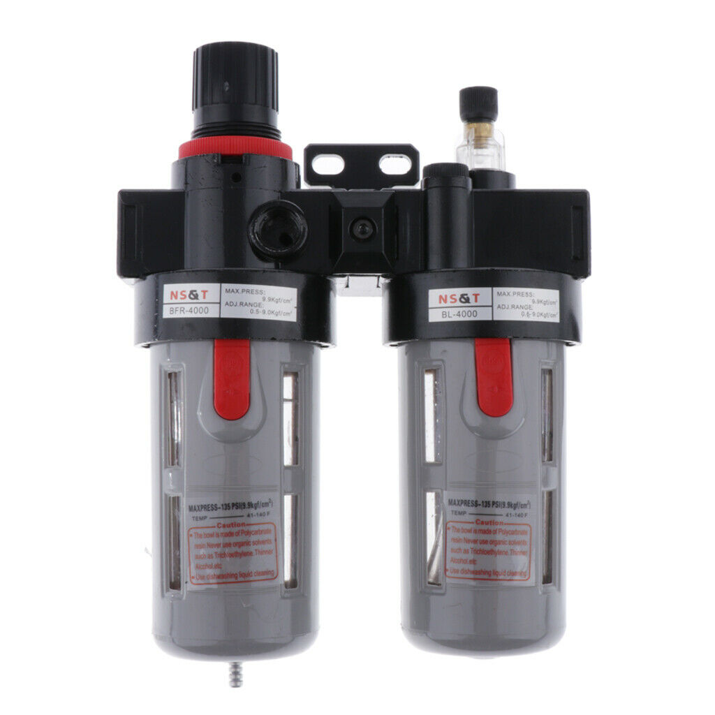 BFC4000 Pneumatic Air Compressor Source Treatment Air Pressure Regulator 1/2