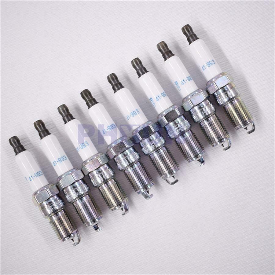 8PCS Iridium Spark Plugs Replacement For Chevrolet GMC 41993 19256067 41-993
