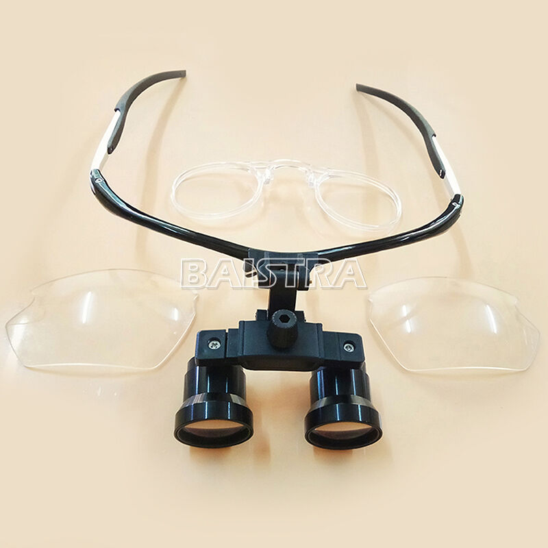 2.5X-3.5X Dental Surgical Medical Binocular Loupes + Portable  LED Headlight