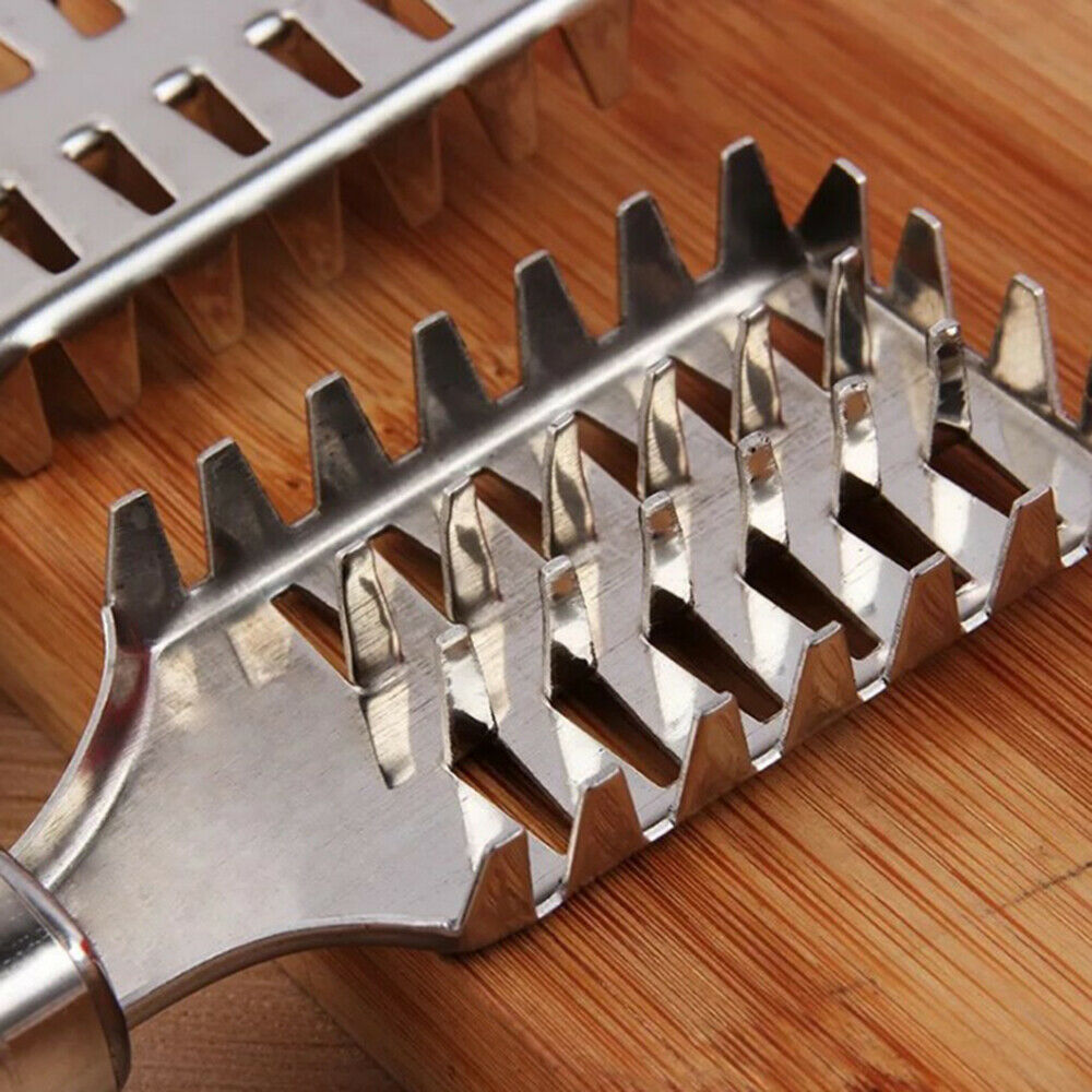 1Pc Stainless Steel Fish Scale Remover Cleaner Scaler Descaler Home Kitchen Tool