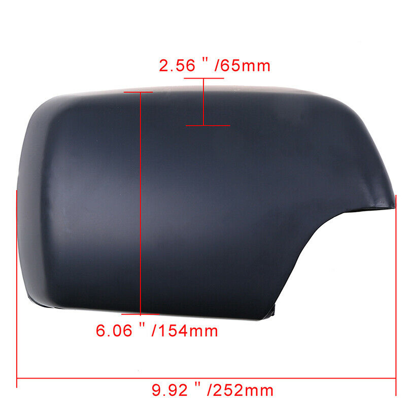 Right Side View Mirror Glass Cover Cap For BMW E53 1999-2006 With Signal Light