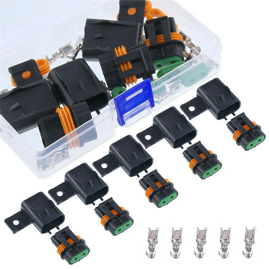 5 Sets Plastic Waterproof Sealed Fuse Holder Assembly Splice for ATO ATC Fuses