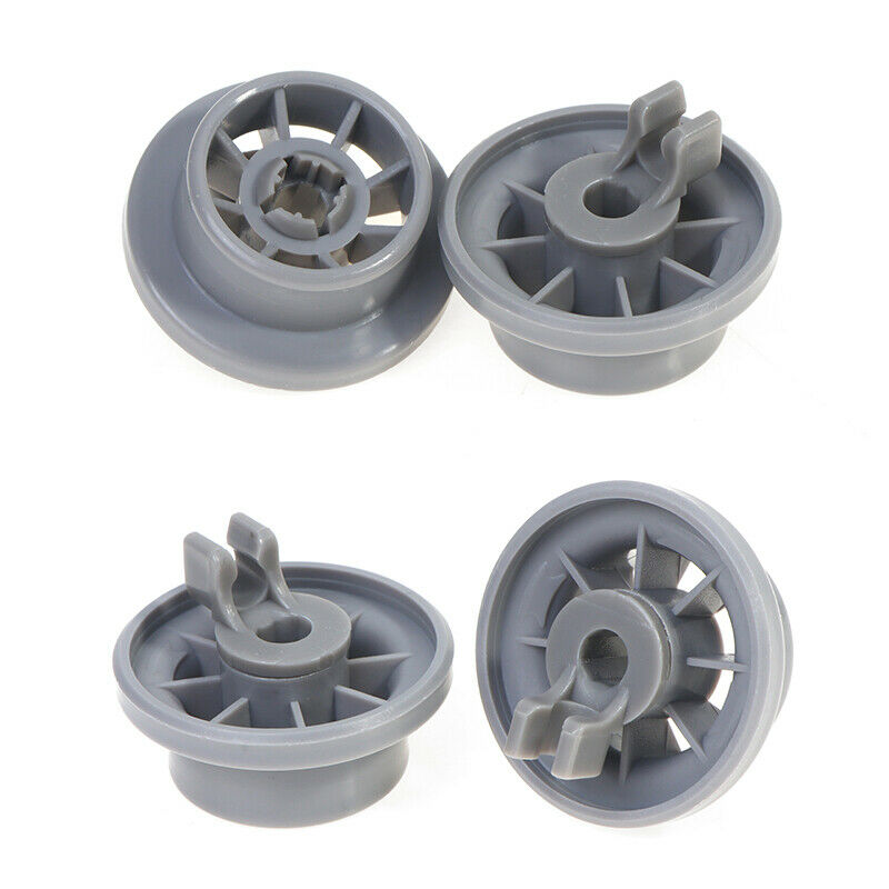 4pcs Dishwasher Lower Rack Basket Dishrack Wheel for Profilo/Bosch/Siemens/NBDA